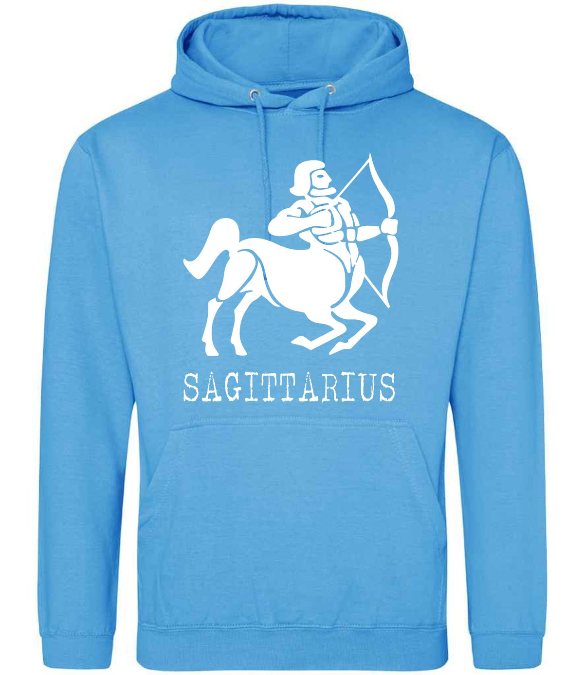 Sagittarius hoodie in hawaiian blue