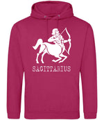 Sagittarius hoodie in hot pink