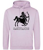 Sagittarius hoodie in lilac