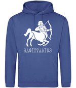 Sagittarius hoodie in royal blue