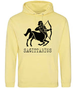 Sagittarius hoodie in sherbet lemon