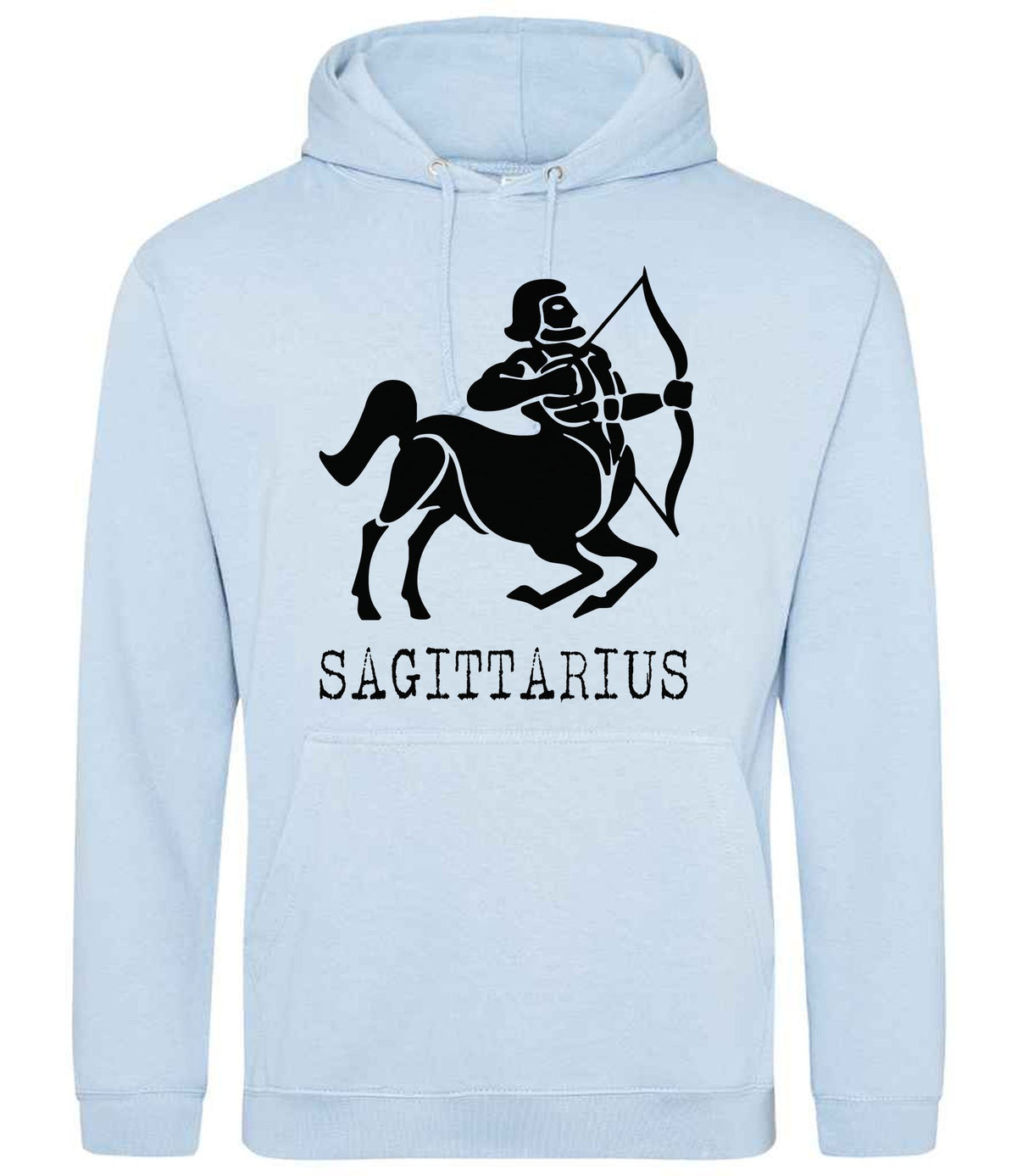 Sagittarius hoodie in sky blue