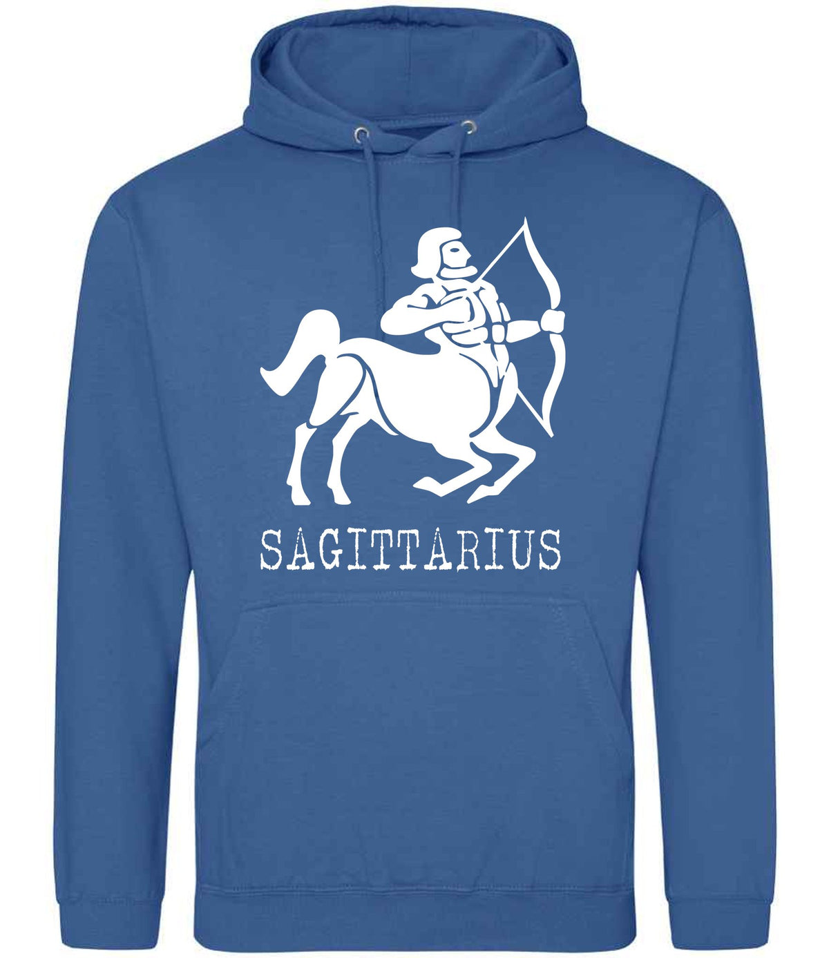 Sagittarius hoodie in tropical blue