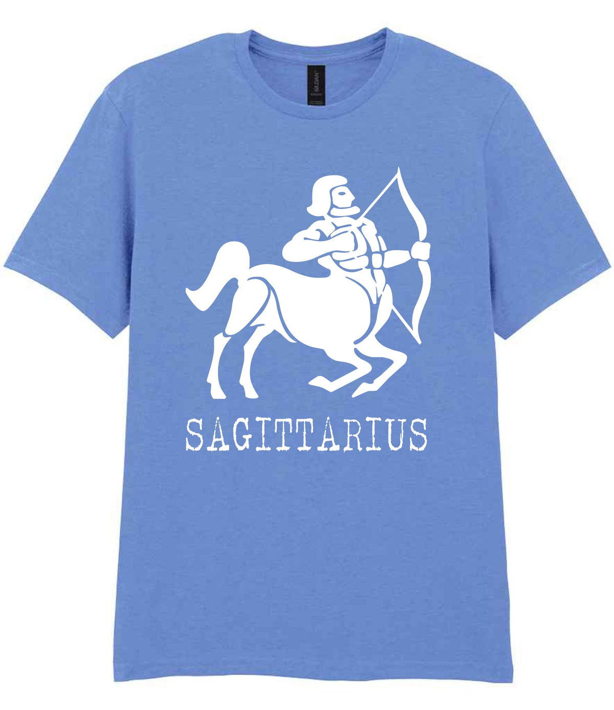 Sagittarius t-shirt in carolina blue