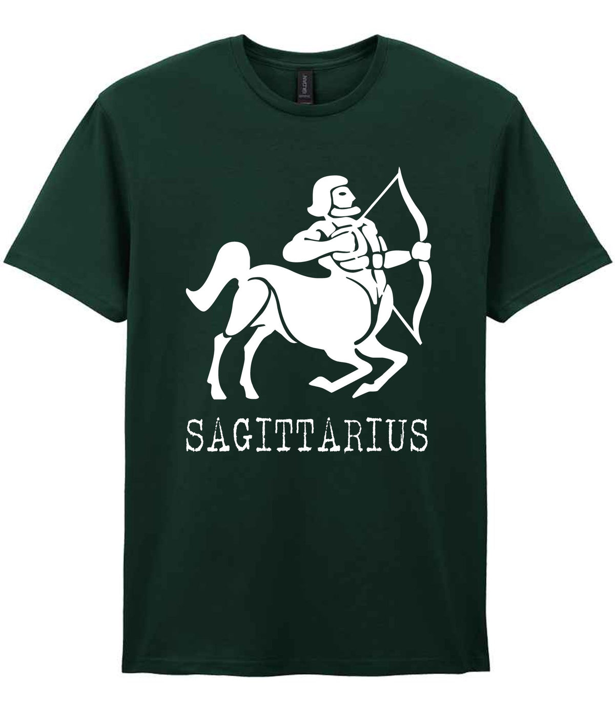 Sagittarius t-shirt in forest green
