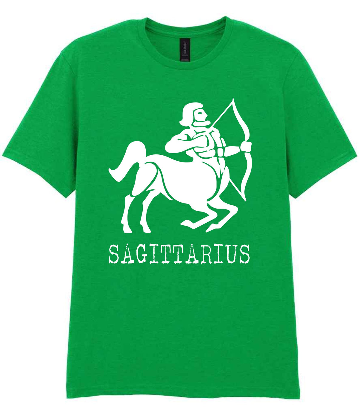Sagittarius t-shirt in irish green