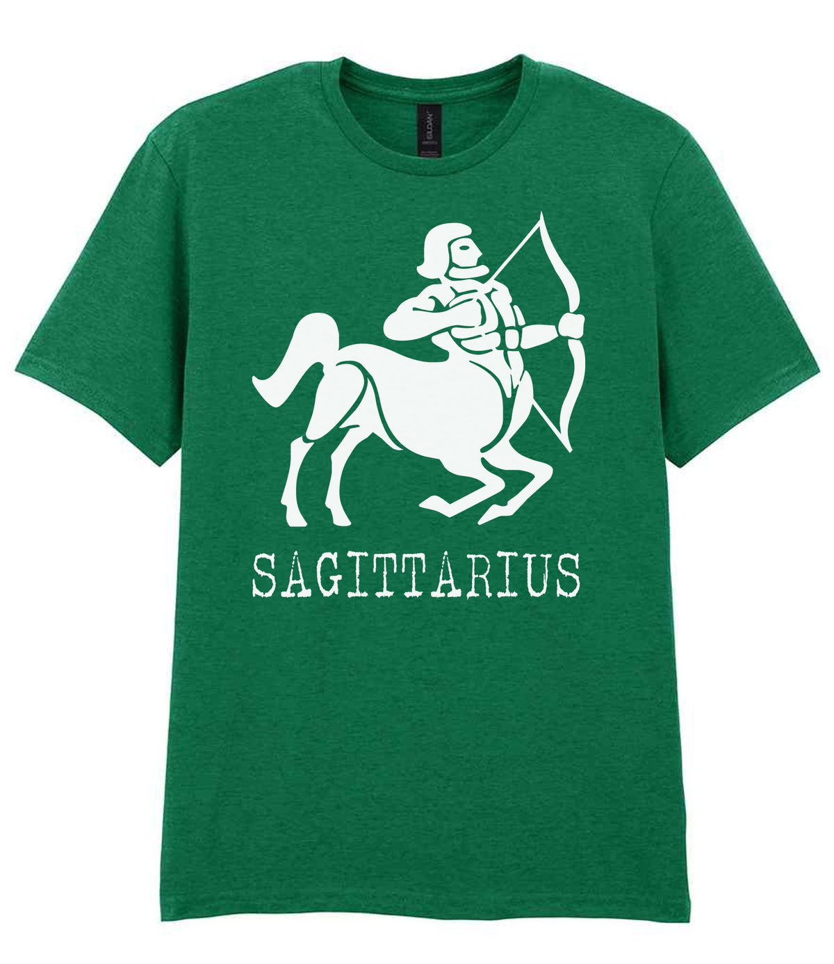 Sagittarius t-shirt in kelly green