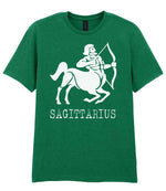 Sagittarius t-shirt in kelly green
