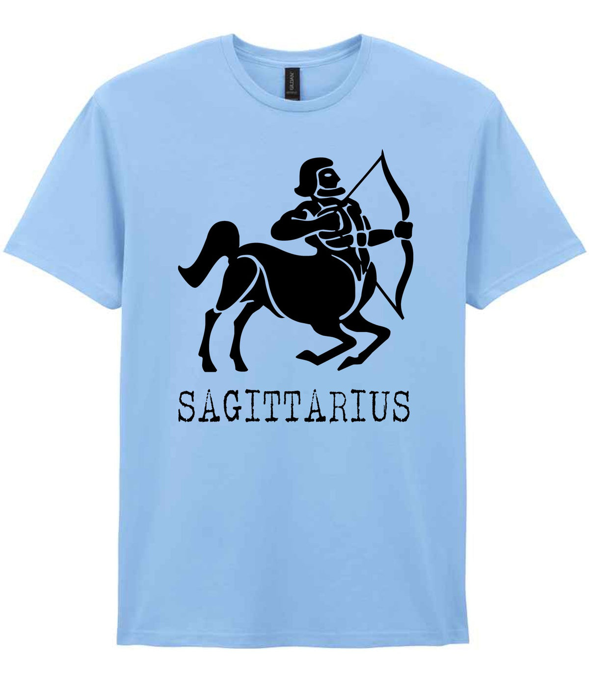 Sagittarius t-shirt in light blue