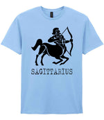 Sagittarius t-shirt in light blue