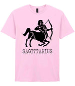 Sagittarius t-shirt in light pink