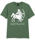 Sagittarius t-shirt in military green