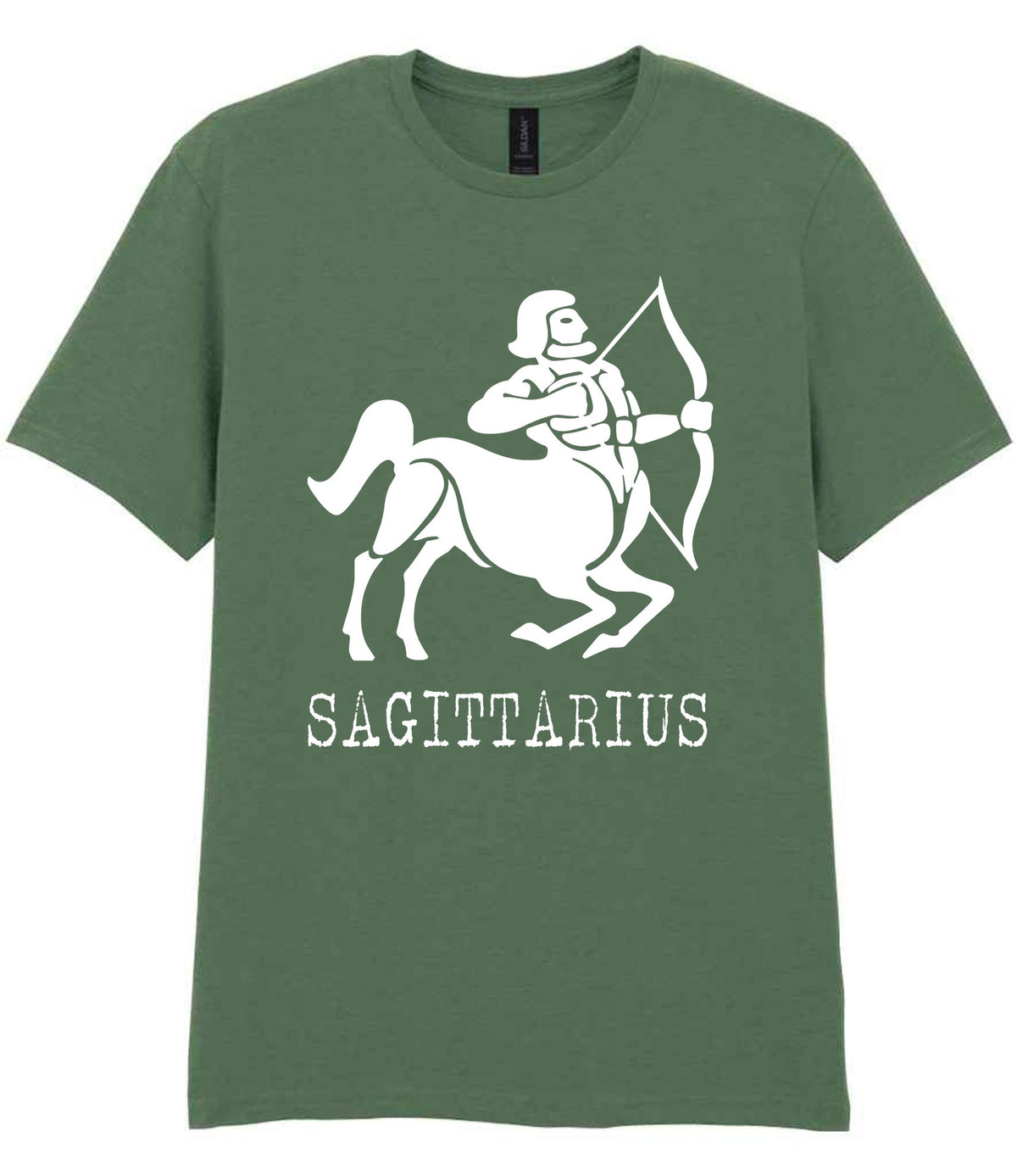 Sagittarius t-shirt in military green