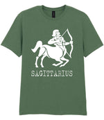 Sagittarius t-shirt in military green