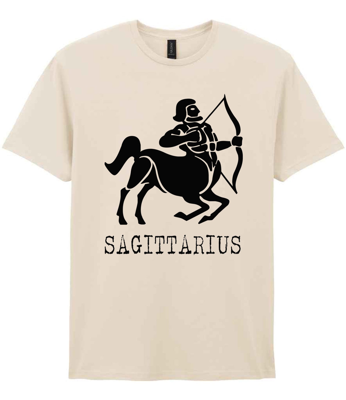 Sagittarius t-shirt in natural