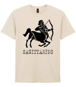 Sagittarius t-shirt in natural