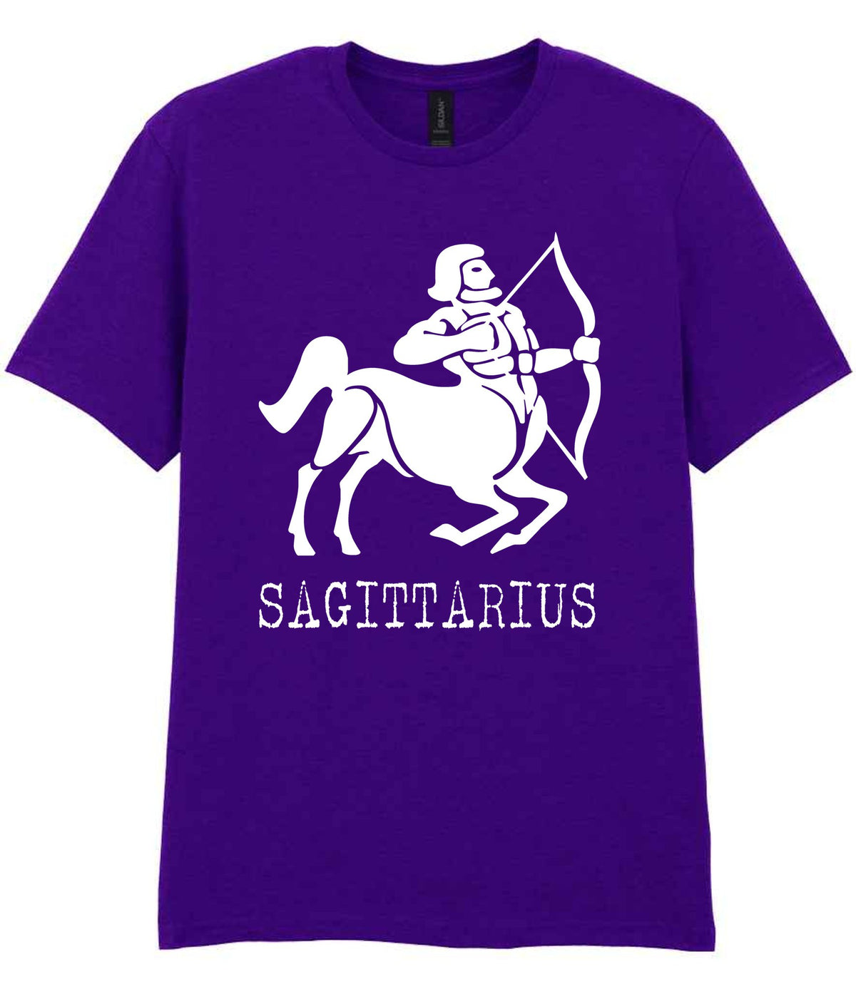 Sagittarius t-shirt in purple