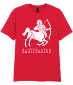 Sagittarius t-shirt in red