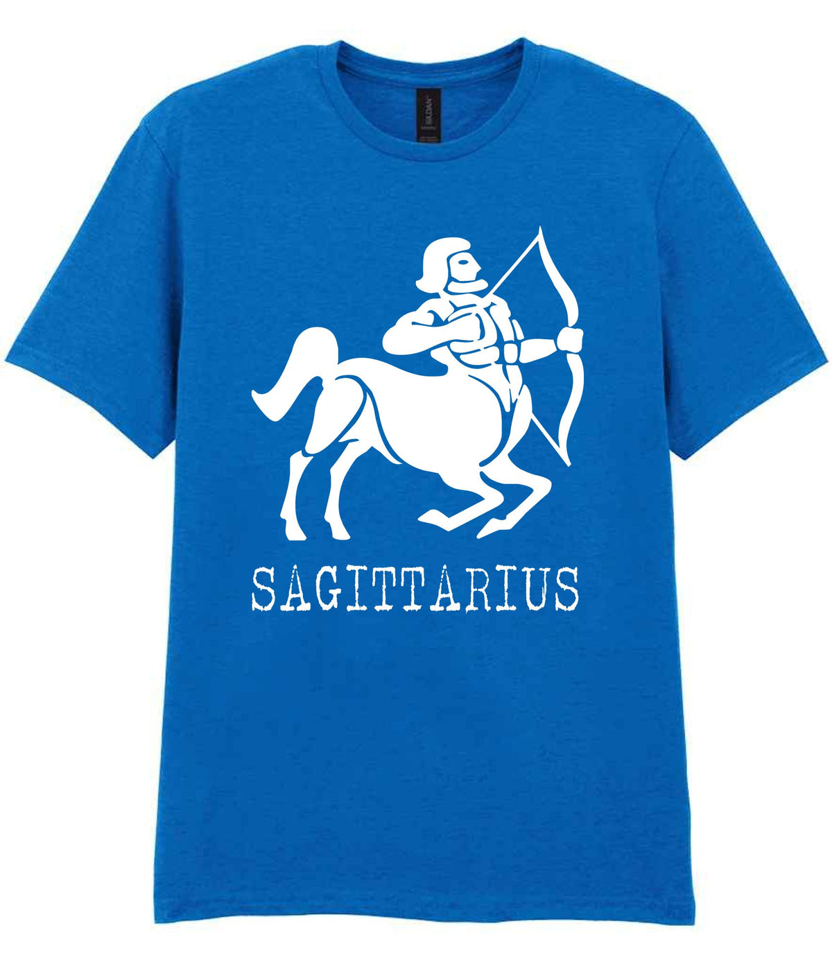 Sagittarius t-shirt in royal blue