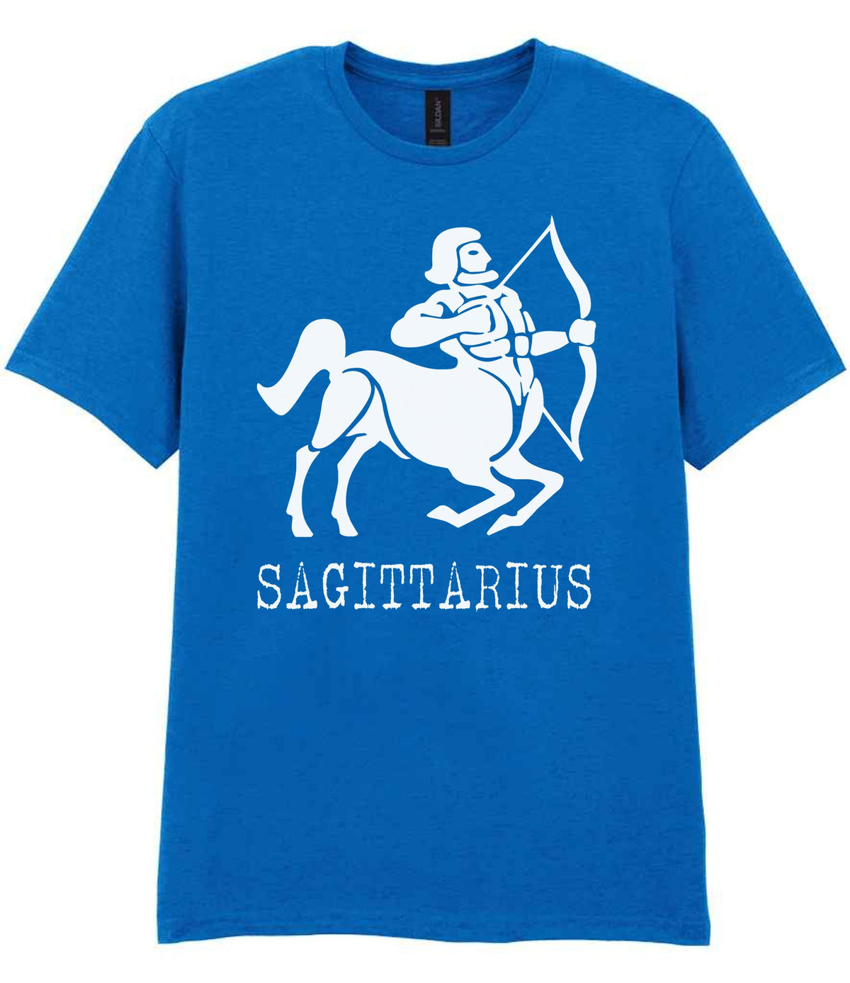 Sagittarius t-shirt in royal blue