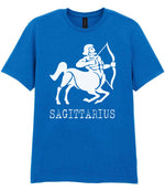 Sagittarius t-shirt in royal blue