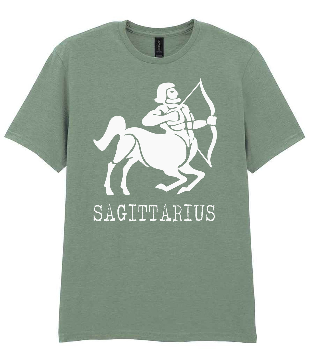 Sagittarius t-shirt in sage