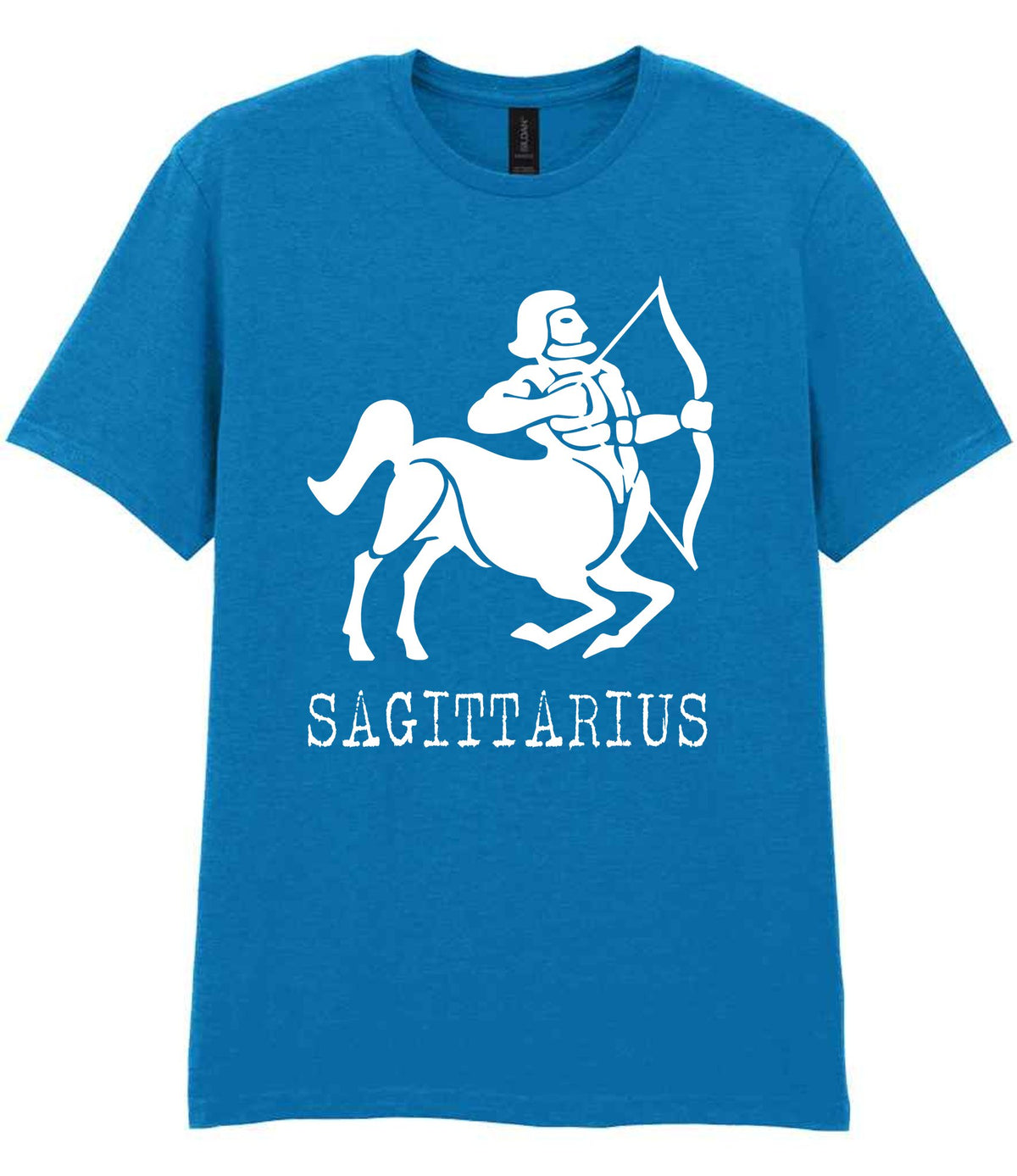 Sagittarius t-shirt in sapphire blue