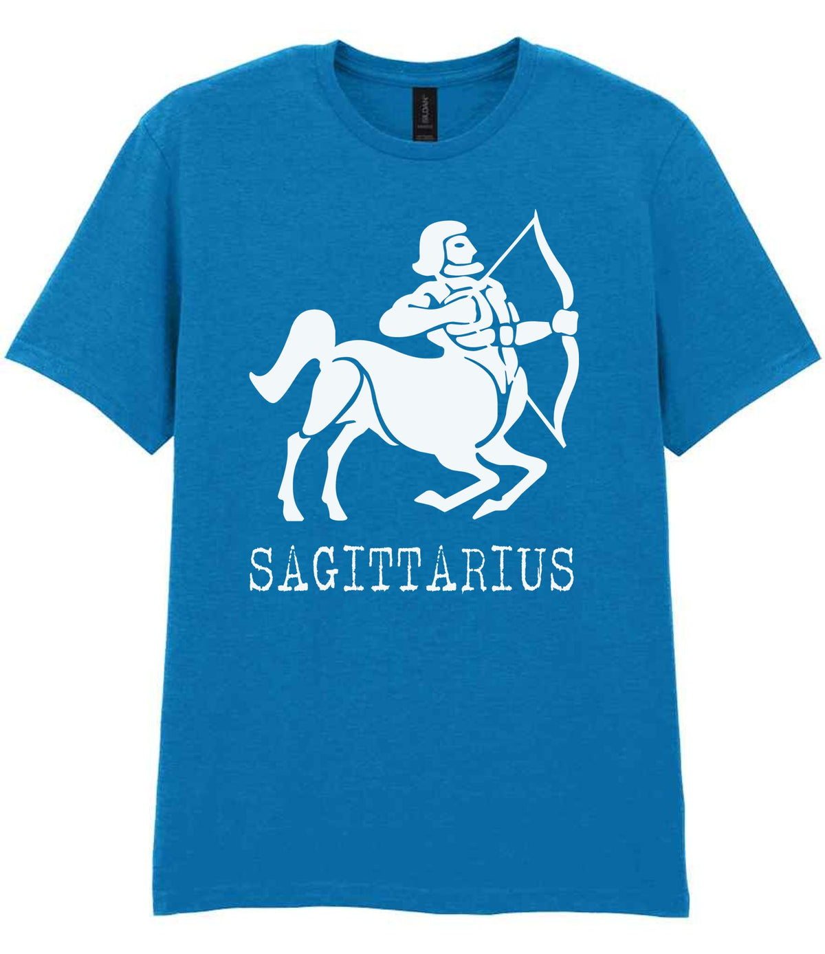 Sagittarius t-shirt in sapphire blue