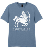 Sagittarius t-shirt in stone blue