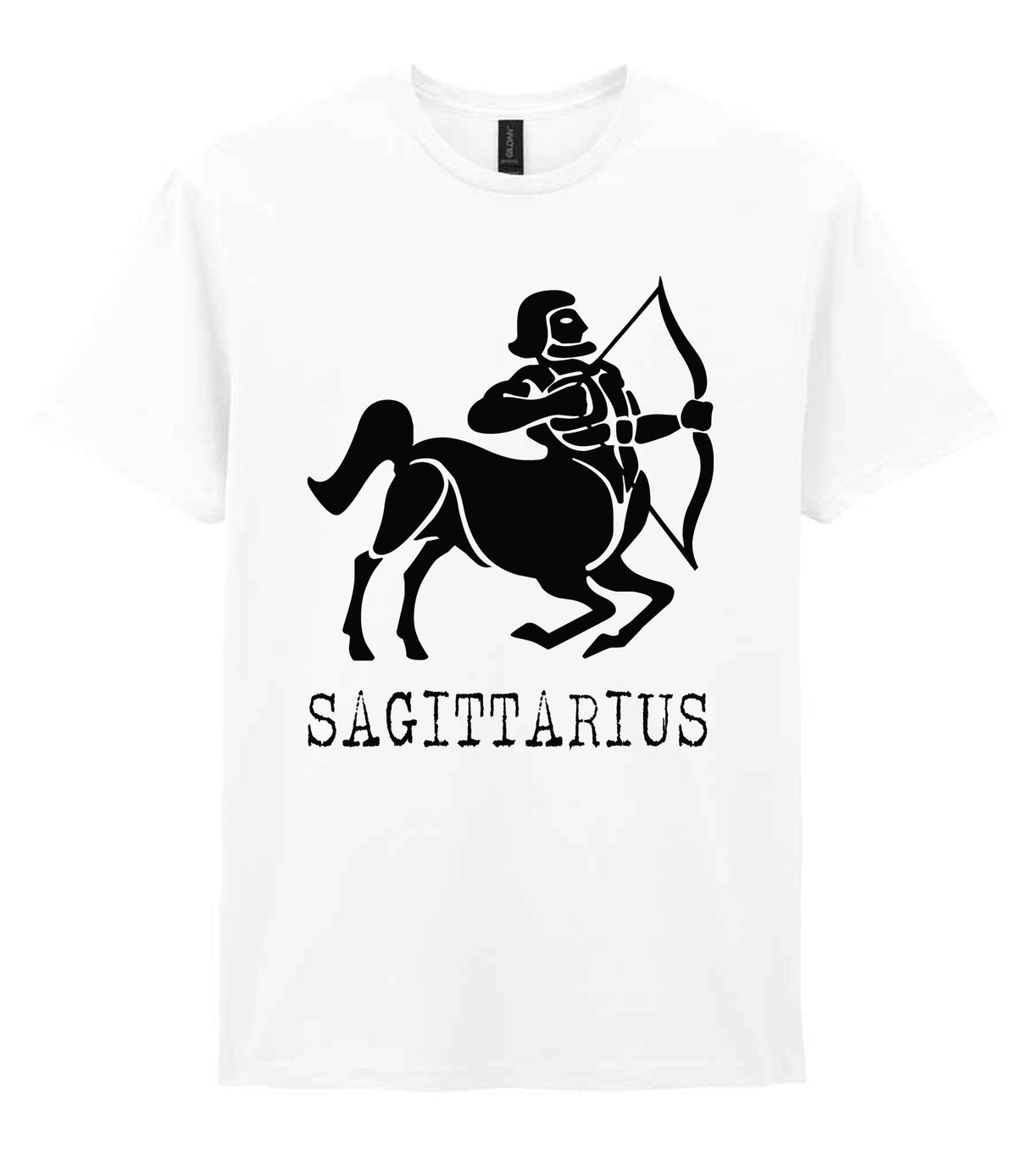 Sagittarius t-shirt in white