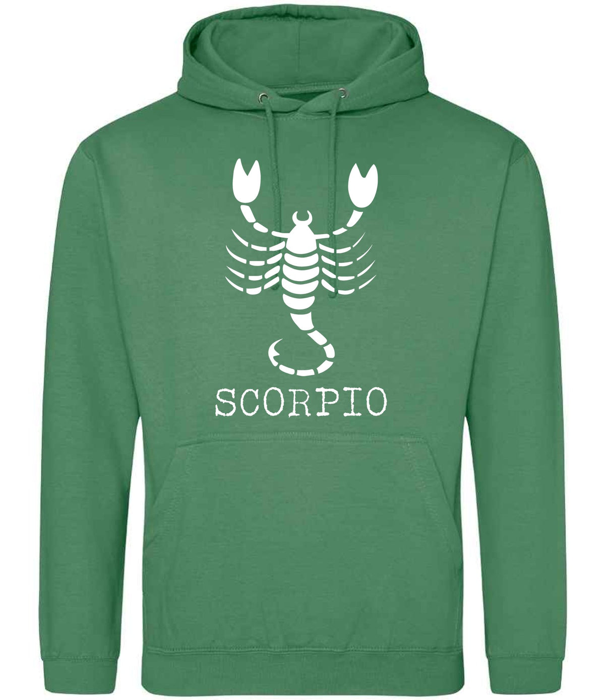 Scorpio hoodie in cactus green