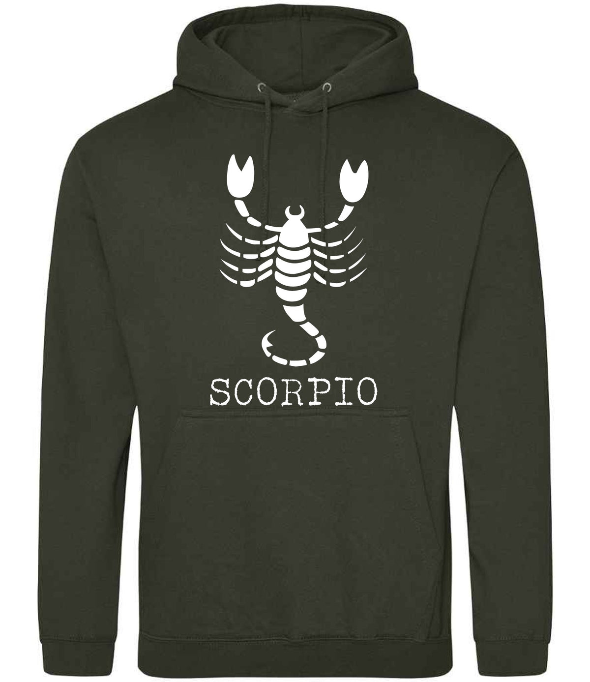 Scorpio hoodie in combat green