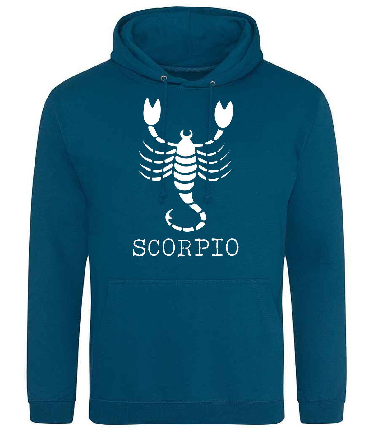 Scorpio hoodie in deep sea blue