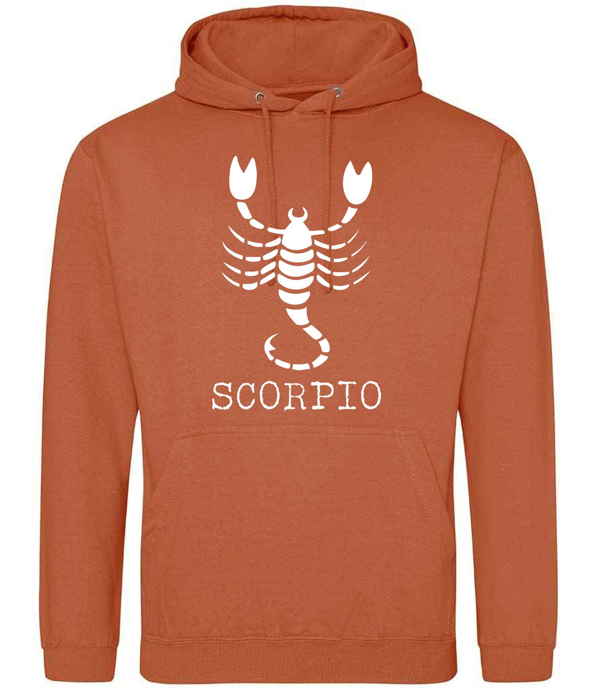 Scorpio hoodie in ginger biscuit