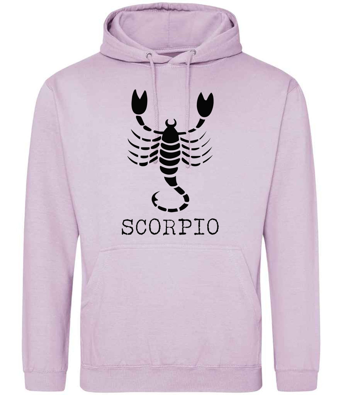 Scorpio hoodie in lilac