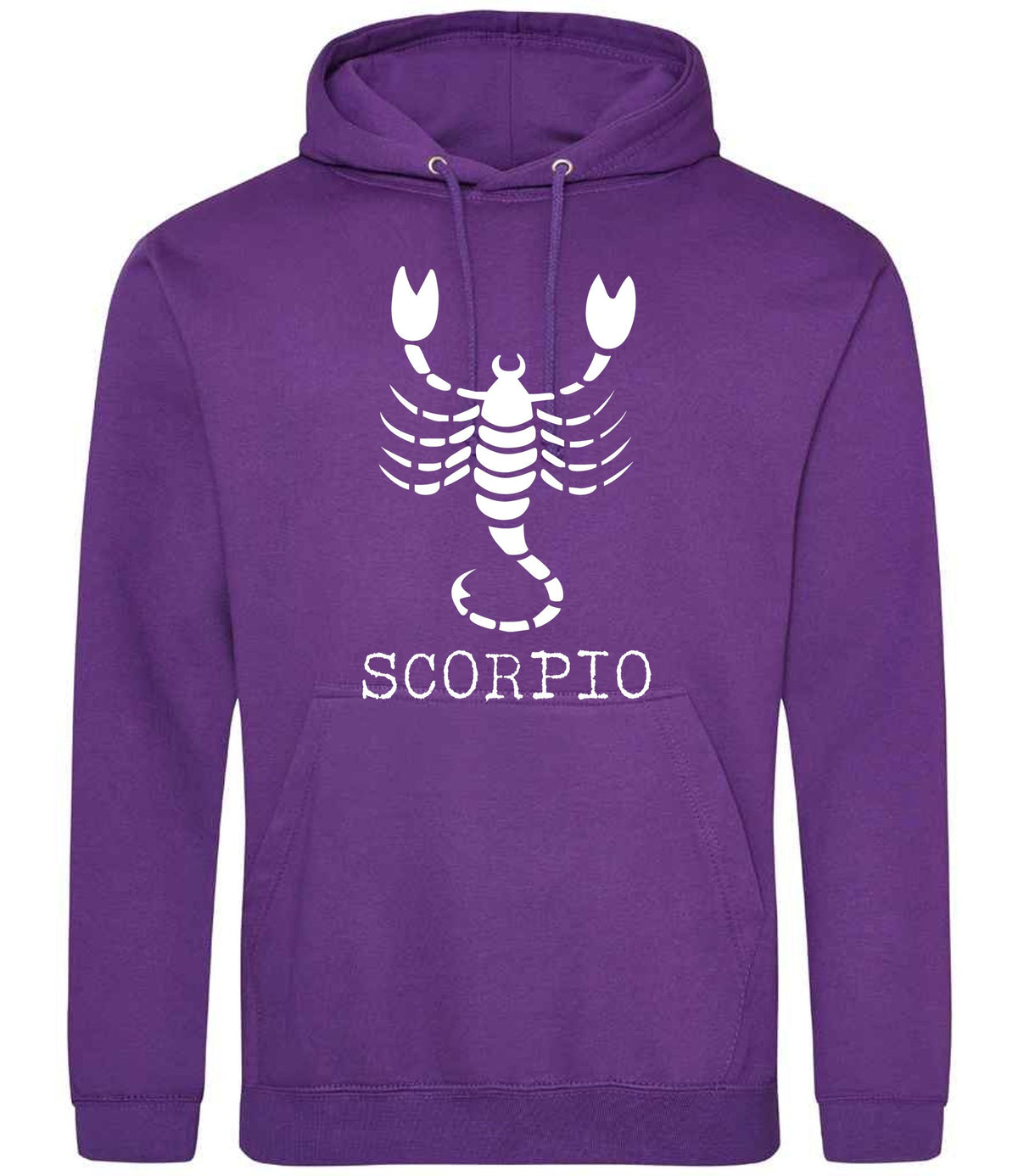 Scorpio hoodie in purple