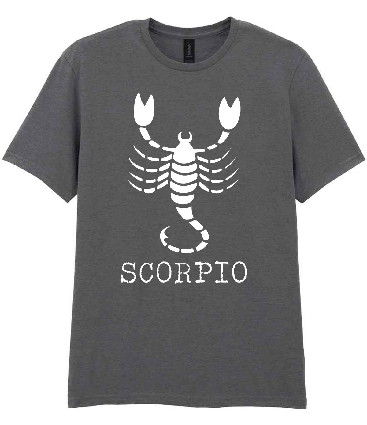 Scorpio t-shirt in charcoal
