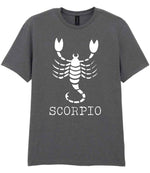 Scorpio t-shirt in charcoal