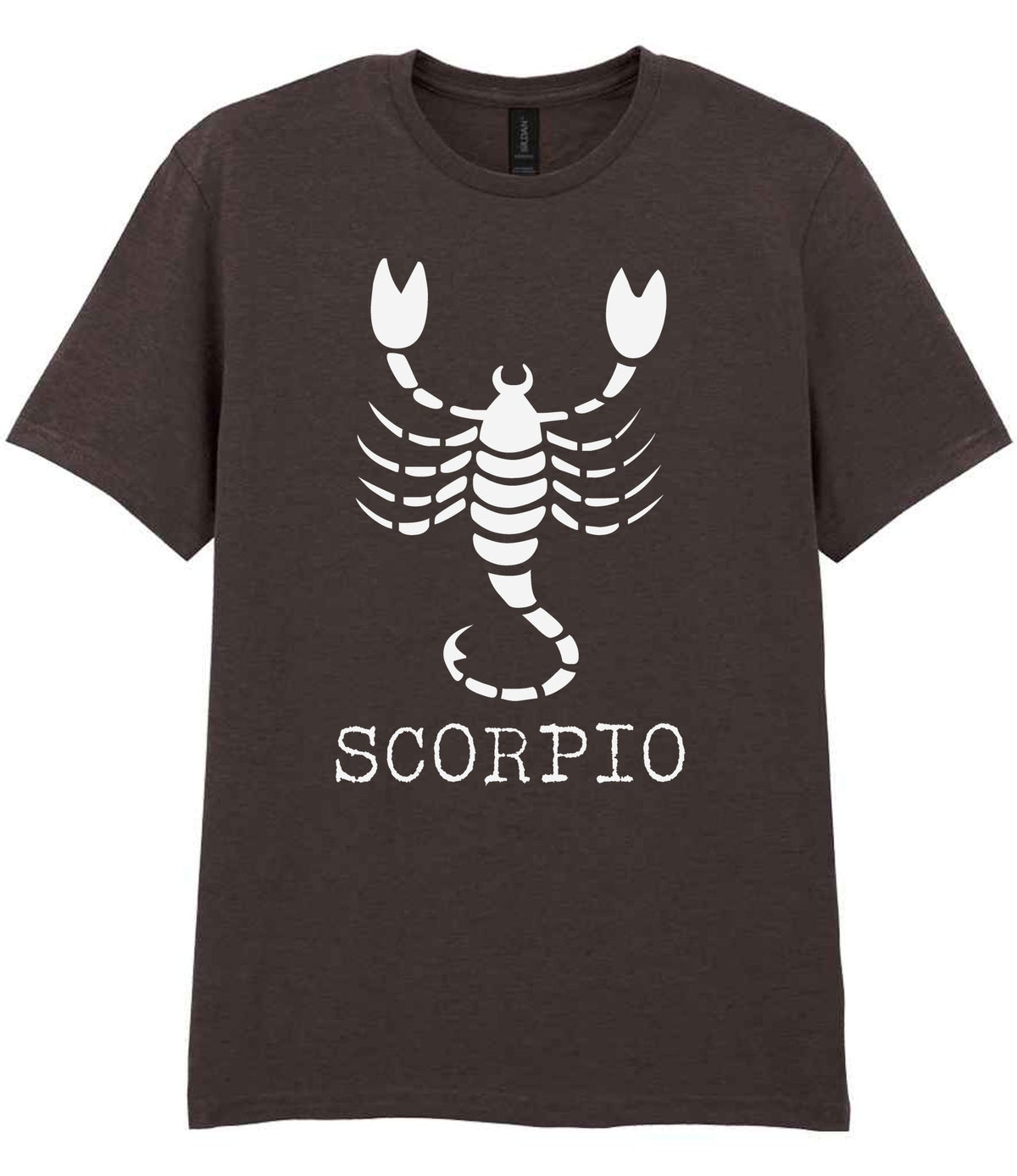 Scorpio t-shirt in dark chocolate