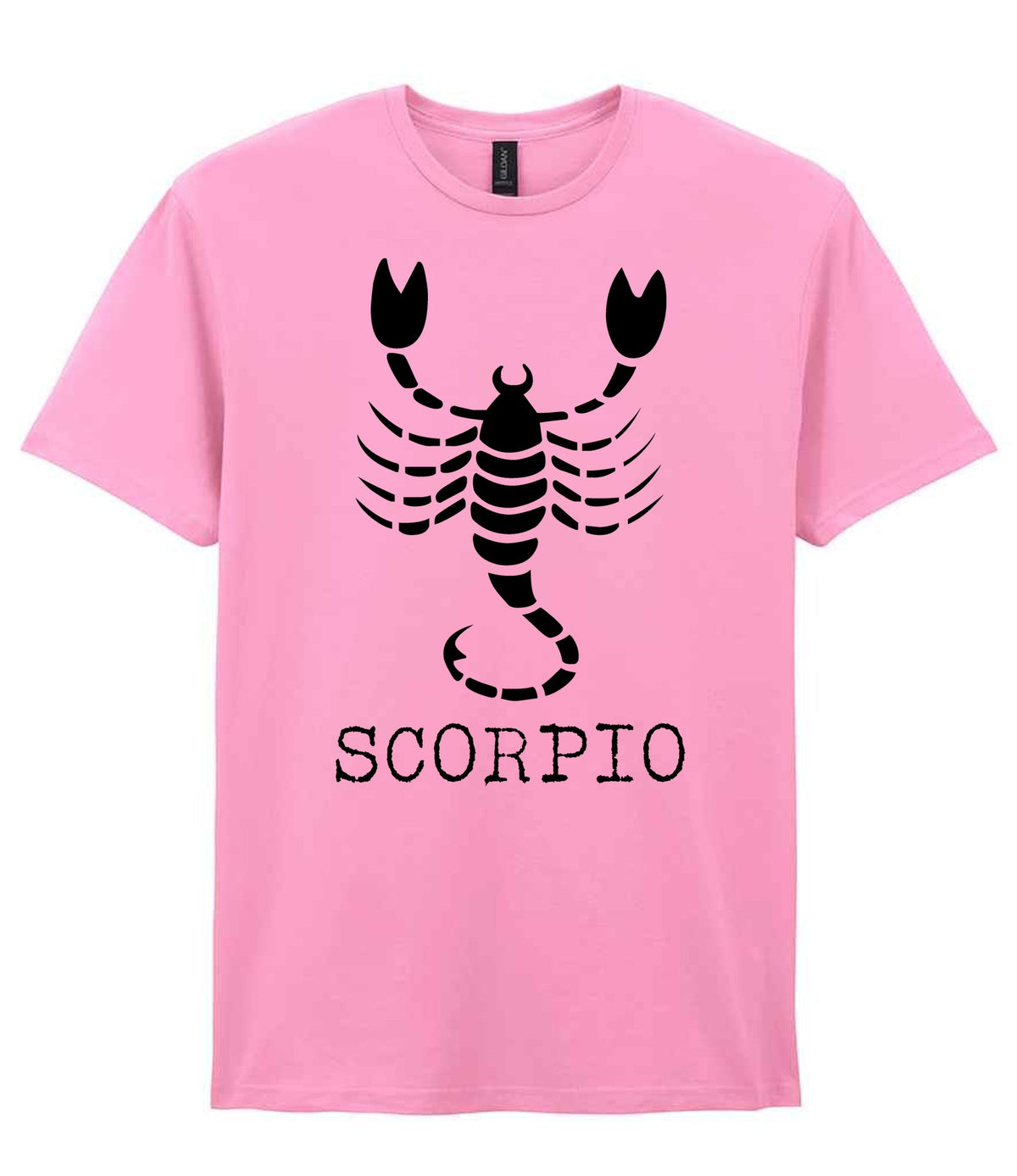 Scorpio t-shirt in fan candy pink