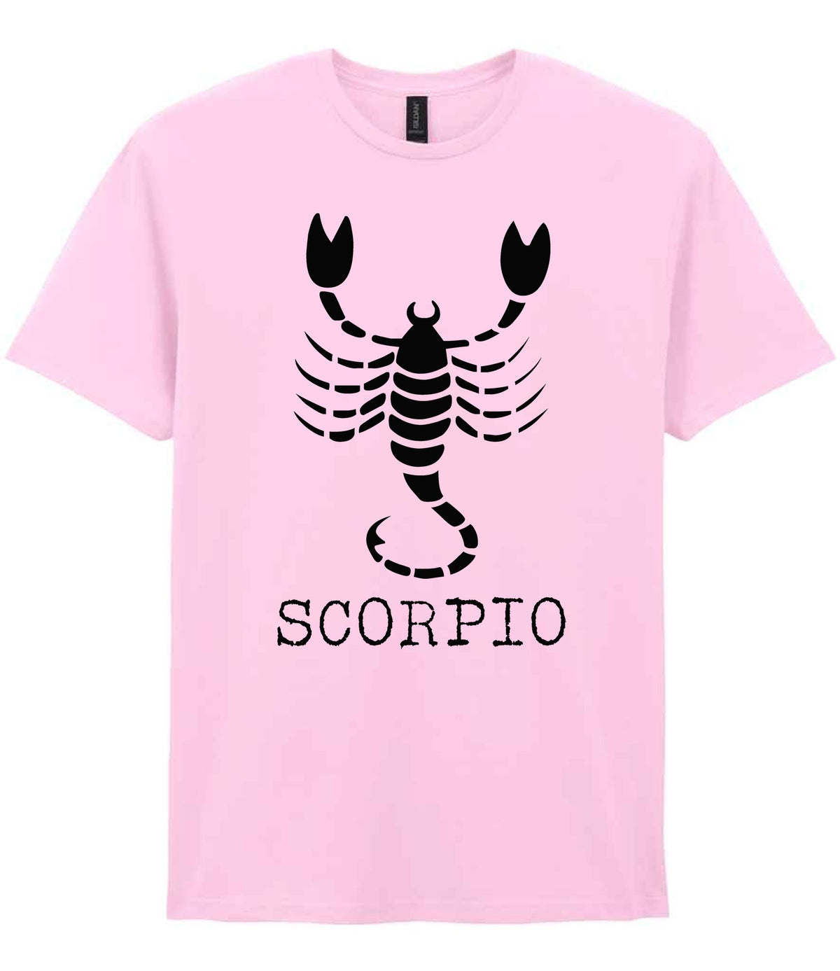 Scorpio t-shirt in light pink