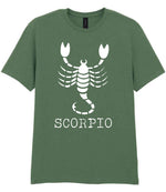 Scorpio t-shirt in military green