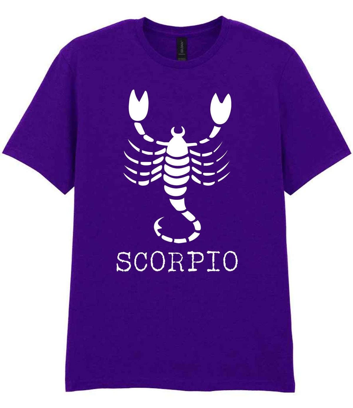 Scorpio t-shirt in purple