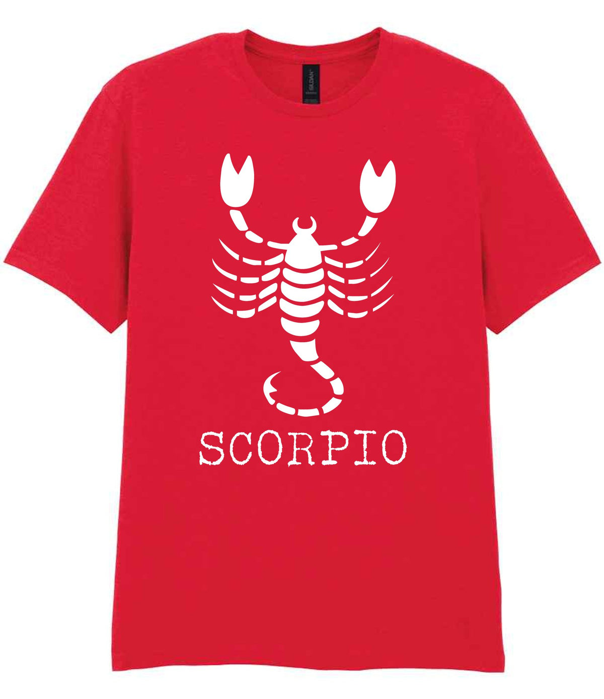 Scorpio t-shirt in red