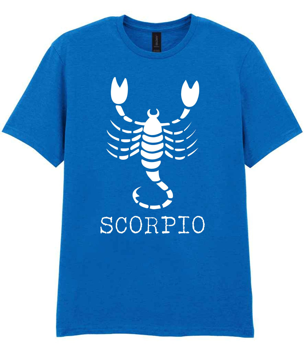 Scorpio t-shirt in royal blue