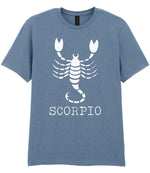 Scorpio t-shirt in stone blue