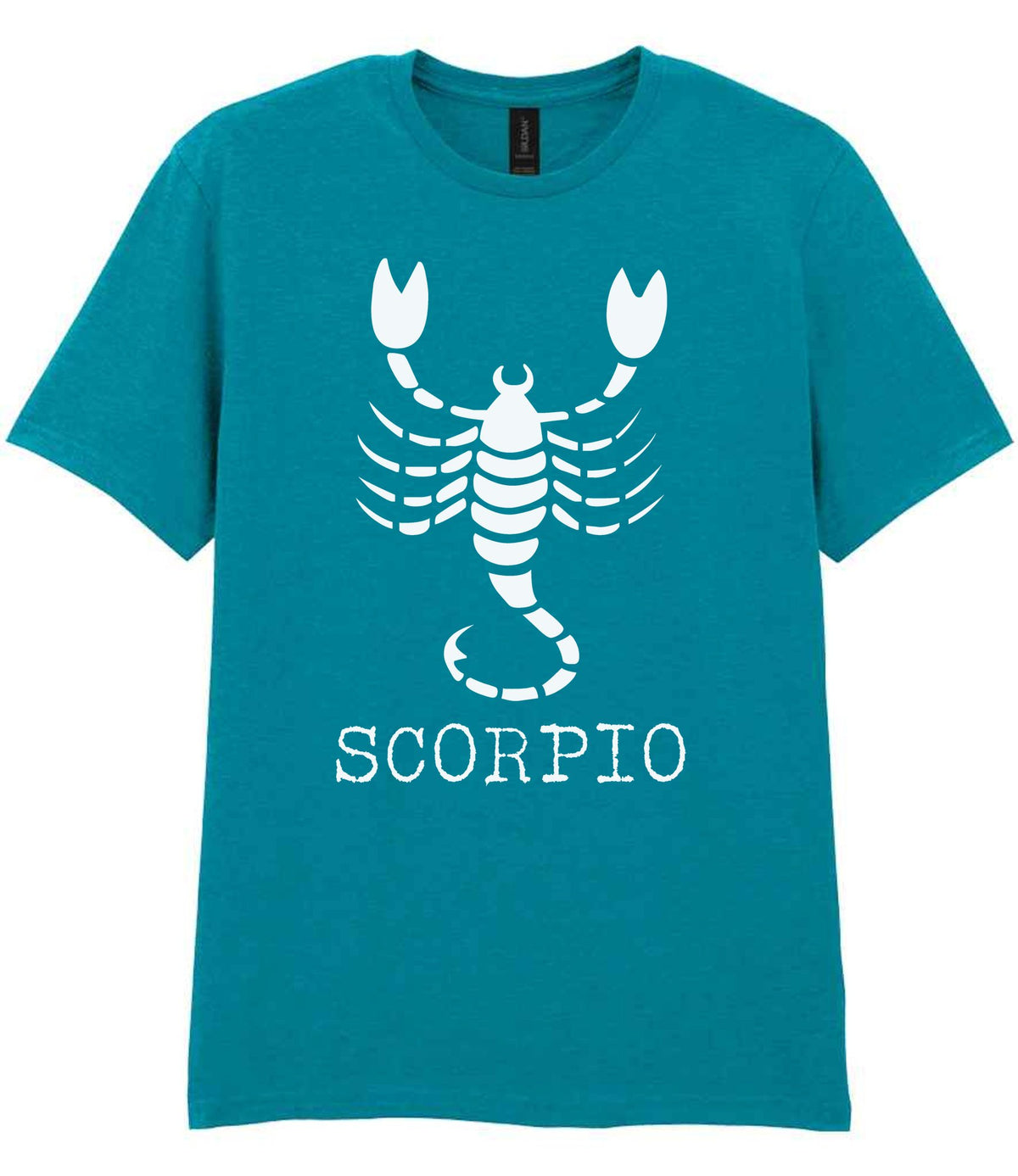 Scorpio t-shirt in tropical blue