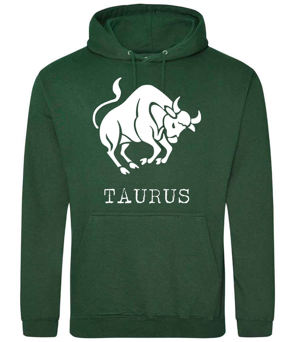 Taurus hoodie in bottle green