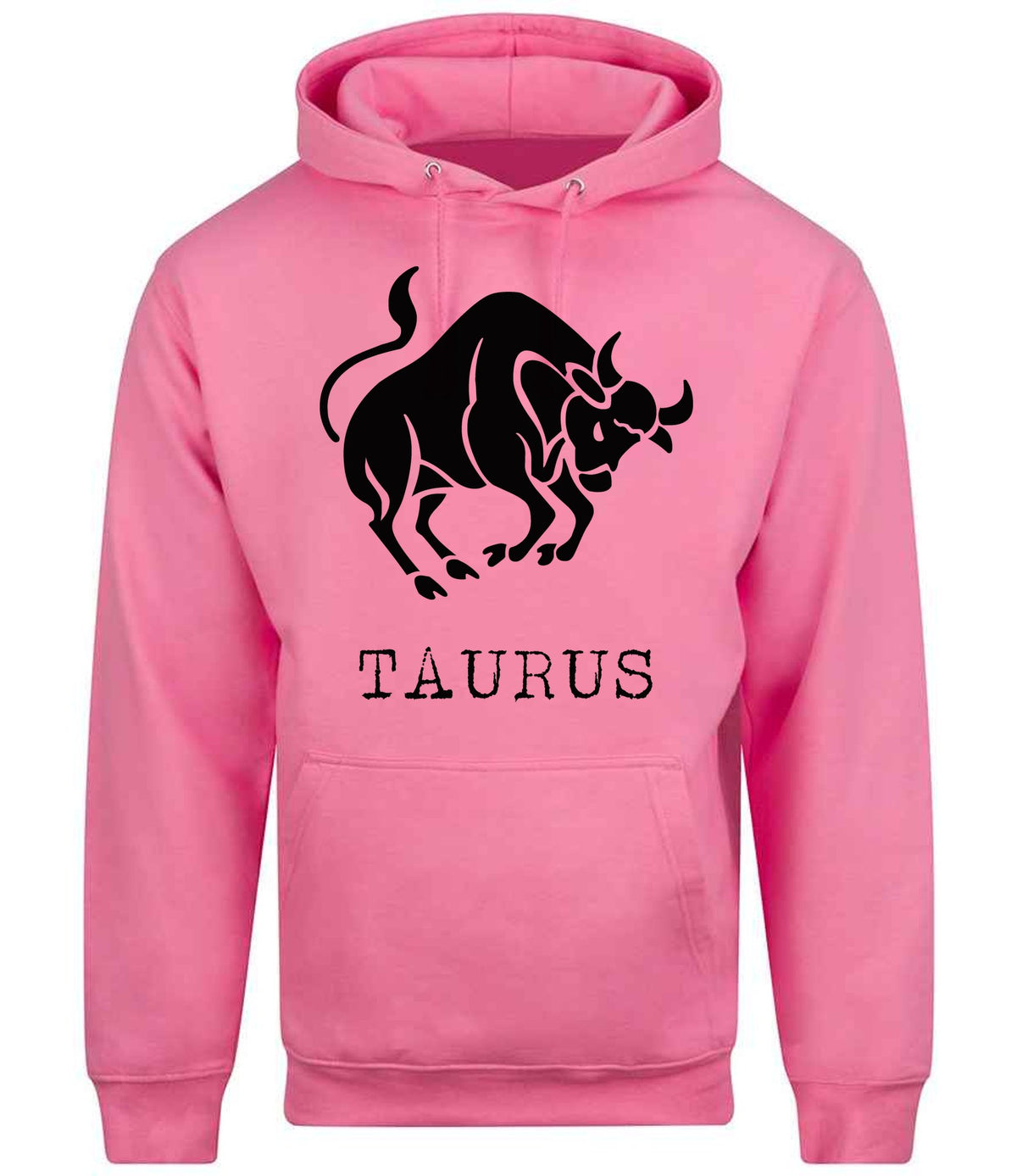 Taurus hoodie in bubblegum pink