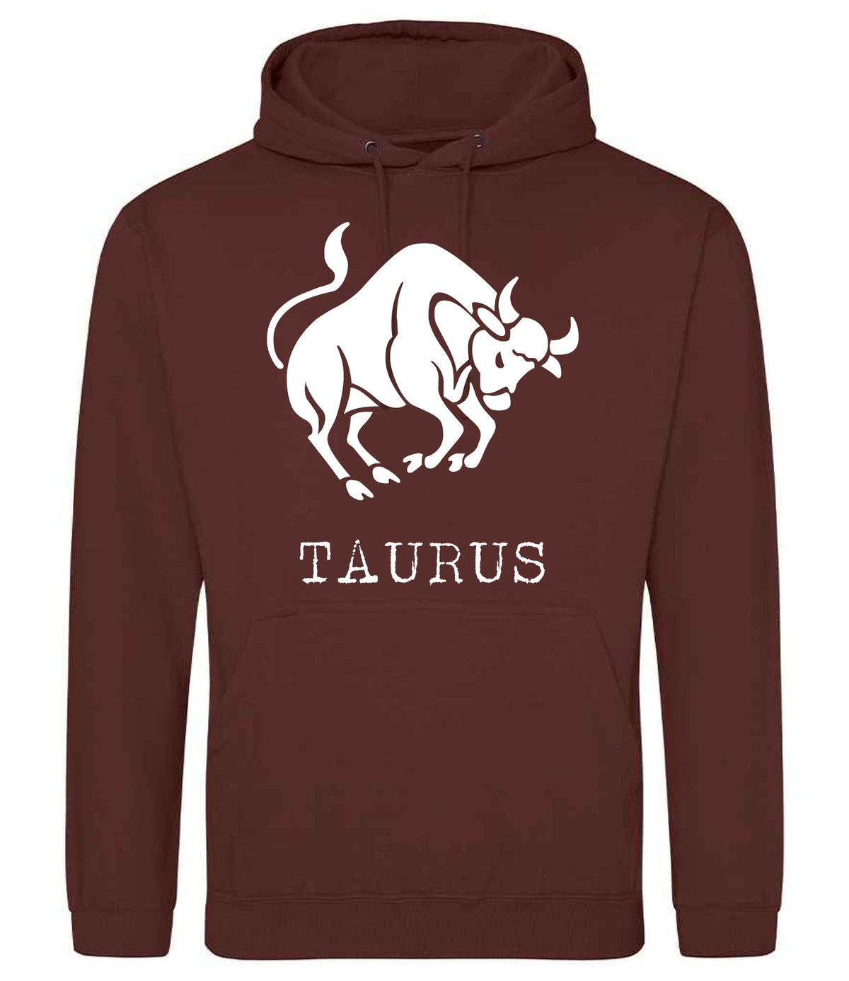 Taurus hoodie in chocolate fudge brownie